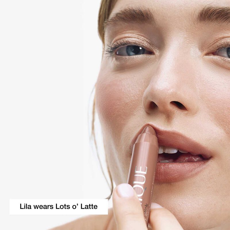 Clinique Chubby Stick Moisturizing Lip Balm Plushest Pink image number 2